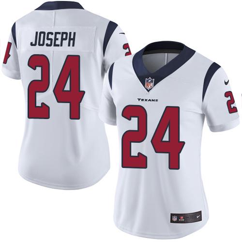 Women Houston Texans #24 Joseph white Nike Vapor Untouchable Limited NFL Jersey